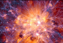 數(shù)百萬光年遠的星系似乎是由看不見的大型星際結構網絡連接的