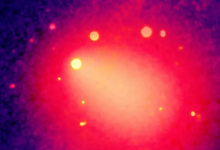 美國(guó)宇航局的費(fèi)米望遠(yuǎn)鏡在附近的脈沖星附近發(fā)現(xiàn)巨大的光暈