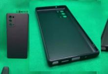 三星Galaxy Note 20圖像揭示了巨型屏幕與單個揚(yáng)聲器