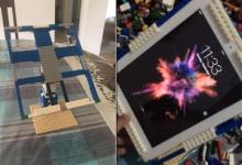 這位Redditor使用Lego制作了旋轉的iPad基座