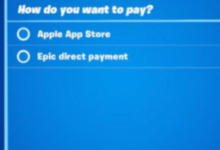 Fortnite添加直接付款選項以繞過iOSAndroid應(yīng)用商店費(fèi)用