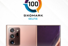 三星Note20Ultra5G在前置攝像頭評(píng)測(cè)中得到100分