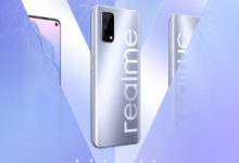 realme官方公布了真我V5手機(jī)的外觀圖
