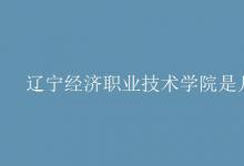 教育資訊：遼寧經(jīng)濟職業(yè)技術(shù)學院是幾本