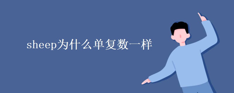 sheep為什么單復數一樣