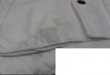 日常生活:羽絨服上的油漬怎么去除