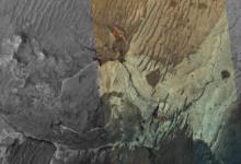 古代火星有一段時間的溫暖天氣和流動的水