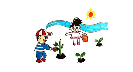 五一勞動(dòng)節(jié)簡(jiǎn)筆畫(huà)怎么畫(huà)6