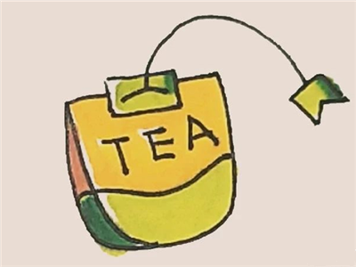 茶包簡(jiǎn)筆畫(huà)4