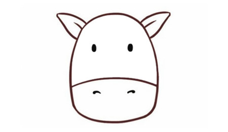 卡通小斑馬簡(jiǎn)筆畫的畫法2