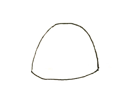 可愛(ài)柯基簡(jiǎn)筆畫(huà)1