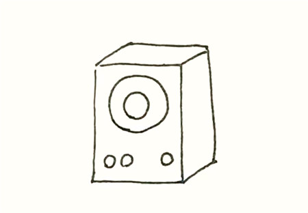 音響簡(jiǎn)筆畫彩色3