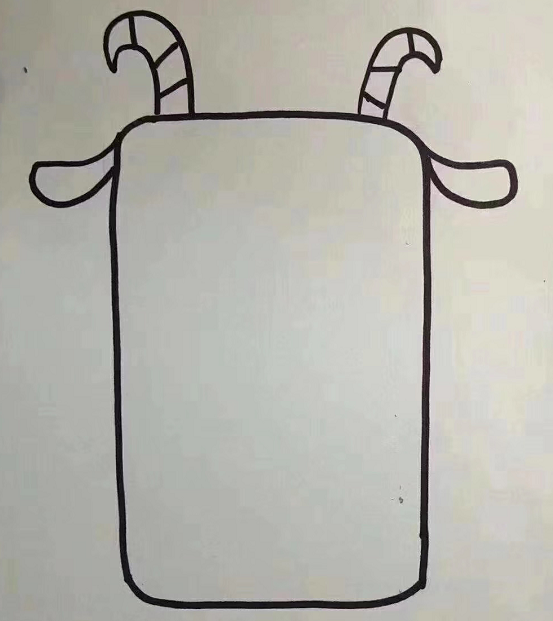 可愛(ài)的小羊簡(jiǎn)筆畫怎么畫1