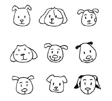 簡筆畫小動(dòng)物簡單畫法7