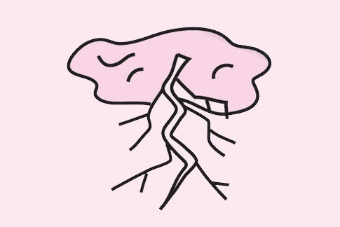 雷電簡(jiǎn)筆畫閃電簡(jiǎn)筆畫4