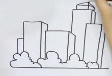 高層建筑如何畫簡筆畫？