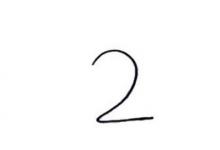 用數(shù)字2畫小鴨簡(jiǎn)筆畫