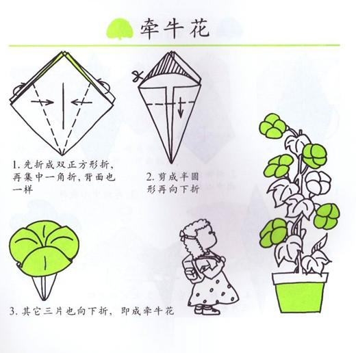 兒童折紙：牽?；ǖ氖止ふ鄯?