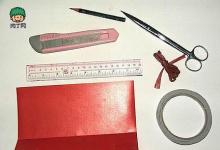推薦兒童用紙板手工制作燈籠的方法