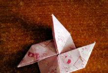 兒童節(jié)手工折紙風(fēng)車(chē)
