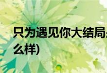 只為遇見你大結局是什么(只為遇見你結局怎么樣)