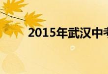 2015年武漢中考數(shù)學(xué)復(fù)習黃金方案