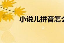 小說(shuō)兒拼音怎么讀(小說(shuō)兒拼音)