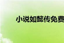 小說如懿傳免費(fèi)聽書（小說如懿傳）