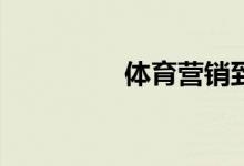 體育營銷到底火拼什么？