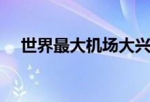 世界最大機(jī)場(chǎng)大興機(jī)場(chǎng)(世界最大機(jī)場(chǎng))