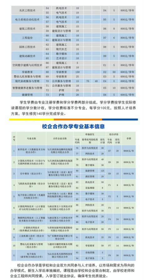 德州職業(yè)技術(shù)學(xué)院?jiǎn)握泻途C合評(píng)價(jià)招生簡(jiǎn)章