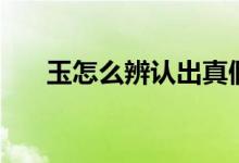 玉怎么辨認(rèn)出真假(玉怎么識(shí)別真假)