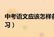 中考語文應(yīng)該怎樣備考(中考語文應(yīng)該如何學(xué)習(xí))