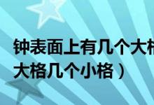 鐘表面上有幾個(gè)大格和幾個(gè)小格(鐘表有幾個(gè)大格幾個(gè)小格)