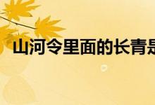 山河令里面的長(zhǎng)青是誰(shuí)(山河令容長(zhǎng)青是誰(shuí))