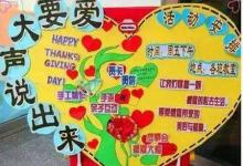 幼兒園感恩節(jié)主題墻圖片庫