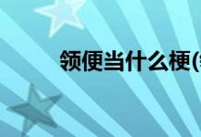 領便當什么梗(領便當是什么意思)