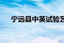 寧遠(yuǎn)縣中英試驗藝術(shù)幼兒園的地址在哪