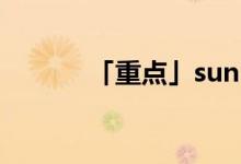 「重點」sun of beach什么梗