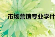 市場營銷專業(yè)學(xué)什么（主要課程有哪些）