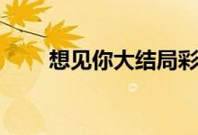想見你大結(jié)局彩蛋（彩蛋劇情內(nèi)容）