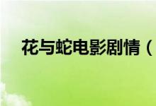 花與蛇電影劇情（花與蛇電影劇情介紹）