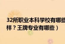 32所職業(yè)本科學校有哪些（2022年中山職業(yè)技術學院怎么樣？王牌專業(yè)有哪些）