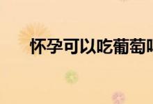 懷孕可以吃葡萄嗎（葡萄的營養(yǎng)價值）