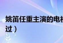 姚笛任重主演的電視?。ㄟ@部劇大部分人都看過）