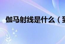 伽馬射線是什么（到底有沒有這種物質？）