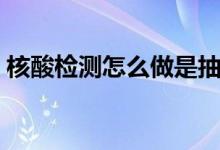核酸檢測(cè)怎么做是抽血嗎（需要怎么做檢測(cè)）