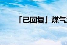 「已回復」煤氣淋浴器的原理是什么