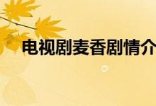 電視劇麥香劇情介紹（電視劇麥香簡介）