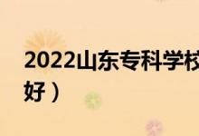 2022山東?？茖W(xué)校排名（哪些大專院校比較好）